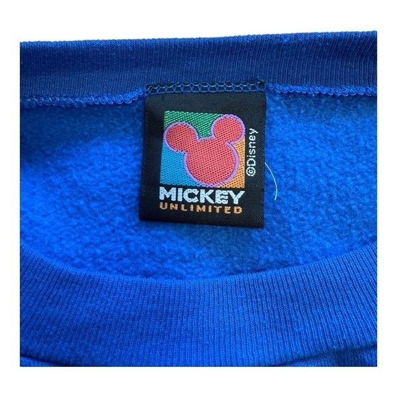 Mickey Unlimited Vintage Long Sleeve Sleep Shirt Tunic - Size Large - Picture 4 of 9